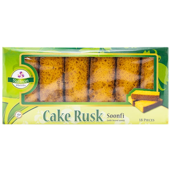 Saffron Soonfi Cake Rusk - 18pc @ SaveCo Online Ltd