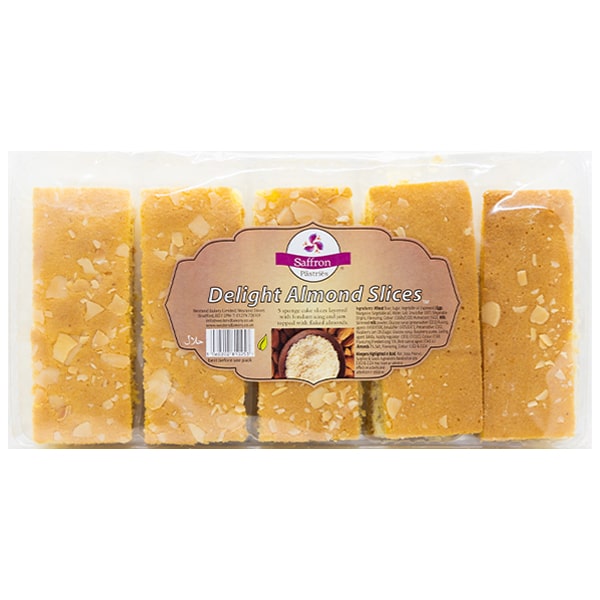 Saffron Delight Almond Slices @SaveCo Online Ltd