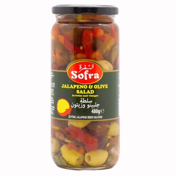 Sofra Jalapeno & Olives Salad 480g @SaveCo Online Ltd