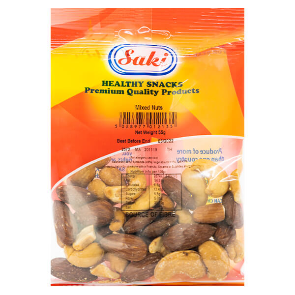 Saki Mixed Nuts 55g @ SaveCo Online Ltd