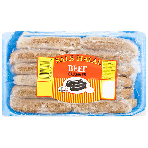 Sals Halal Beef Sausages (12pck) @ SaveCo Online Ltd