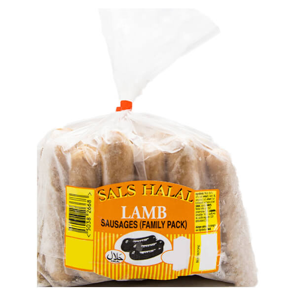 Sals Halal Lamb Sausages Family Pack 1.3kg @ SaveCo Online Ltd