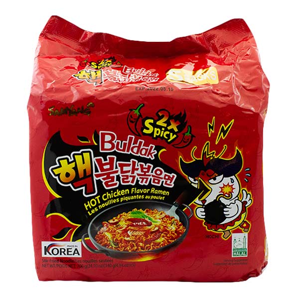 Samyang 2x Spicy Hot Chicken Ramen 5 Pack @ SaveCo Online Ltd