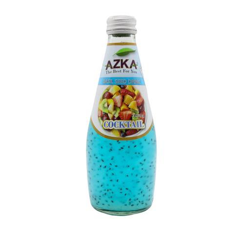 Azka Fruit Cocktail Basil Seed Drink @SaveCo Online Ltd