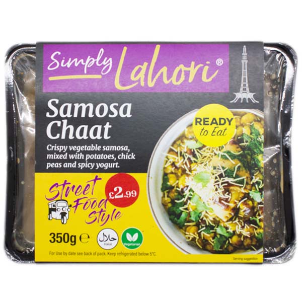 Simply Lahori Samosa Chaat 350g @SaveCo Online Ltd