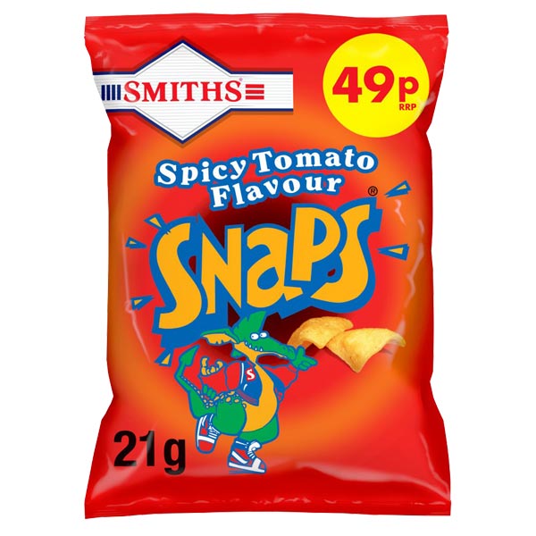 Snaps Spicy Tomato Flavour Crisps @ SaveCo Online Ltd