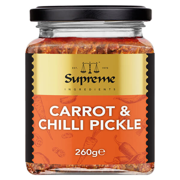Supreme Carrot & Chilli Pickle 260g @ SavecCo Online Ltd
