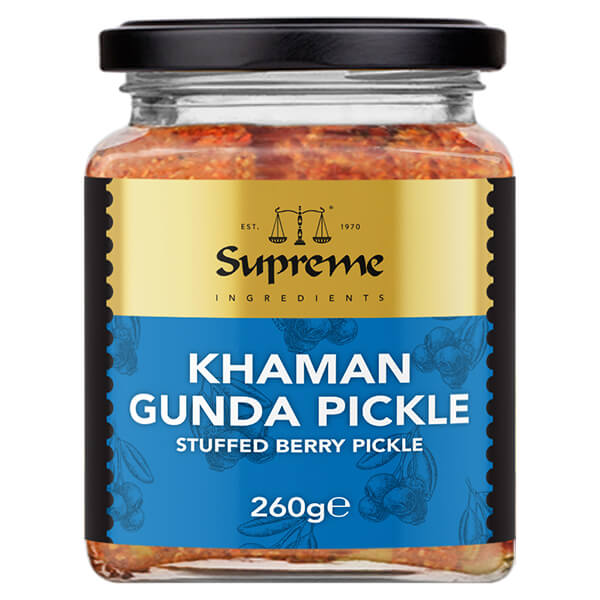 Supreme Khaman Gunda Pickle 260g @ SaveCo Online Ltd