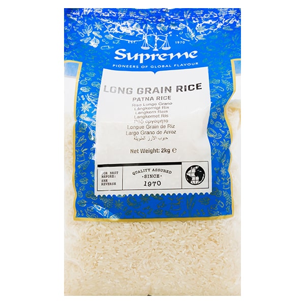 Supreme Long Grain Patna Rice @SaveCo Online Ltd