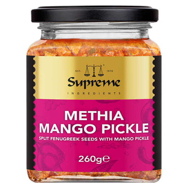 Supreme Methia Mango Pickle 260g @ SaveCo Online Ltd