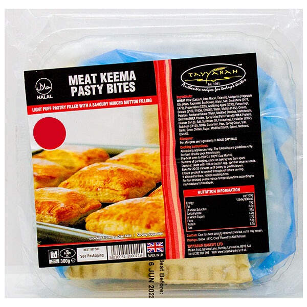 Tayyabah Meat Keema Pasty Bites 300g @ SaveCo Online Ltd