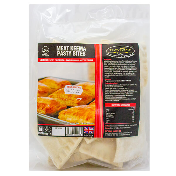 Tayyabah Meat Keema Pasty Bites (600g) @ SaveCo Online Ltd
