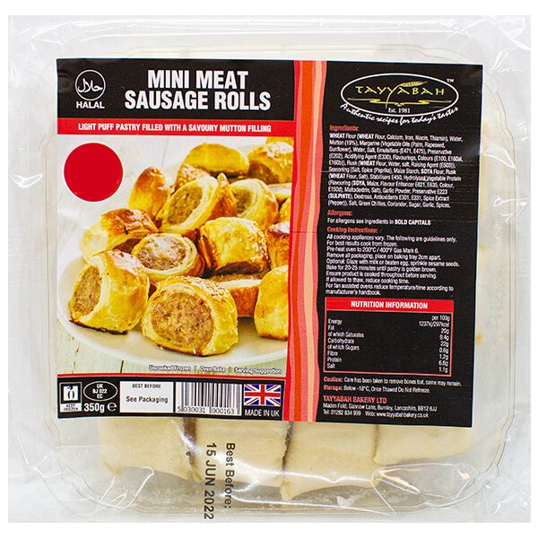 Tayyabah Mini Meat Sausage Rolls @ SaveCo Online Ltd