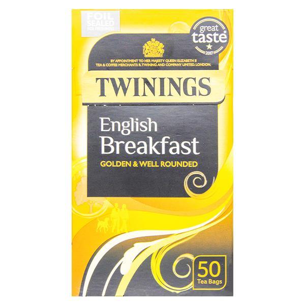 Twinings English Breakfast 50 Teabags @ SaveCo Online Ltd