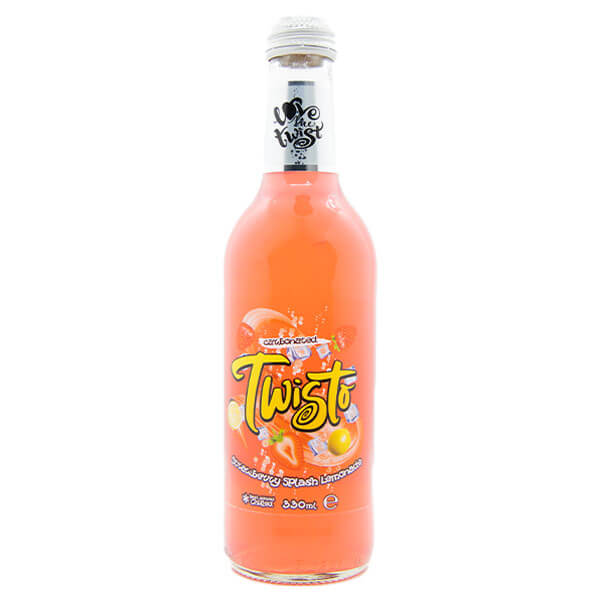 Twisto Strawberry Splash Lemonade - 330ml @ SaveCo Online Ltd