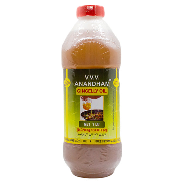 VVV Anandham Gingelly Sesame Oil 1Ltr @ SaveCo Online Ltd