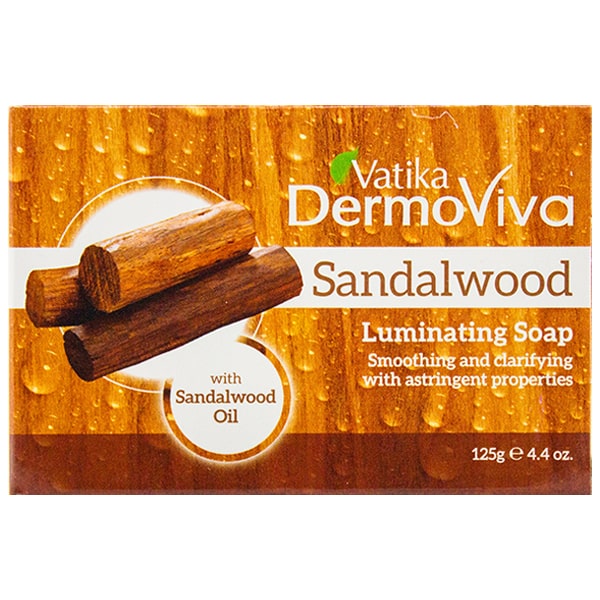Vatika DermoViva Sandalwood Soap 125g @SaveCo Online Ltd