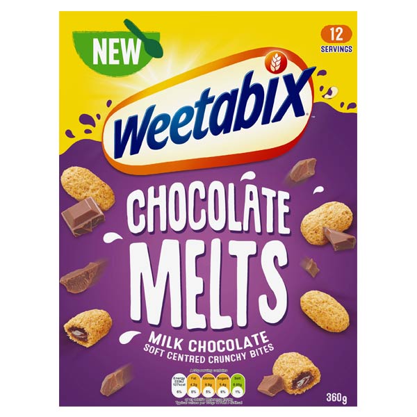  Weetabix Chocolate Melts 360g @SaveCo Online Ltd