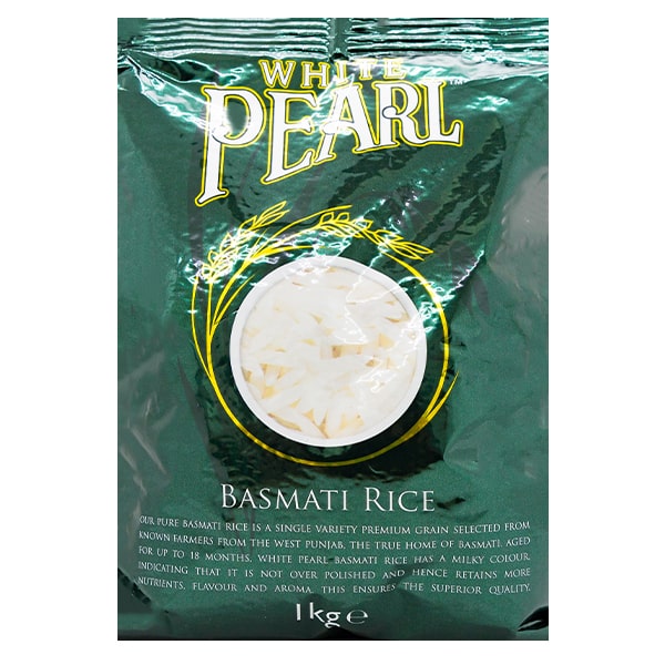 White Pear Basmati Rice | Halal Supermarket Online | SaveCo Online Ltd