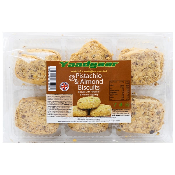 Yaadgaar Pistachio & Almond Biscuits @ SaveCo Online Ltd