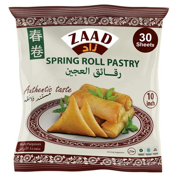 Zaad Spring Roll Pastry 10" (30 Sheets) @SaveCo Online Ltd
