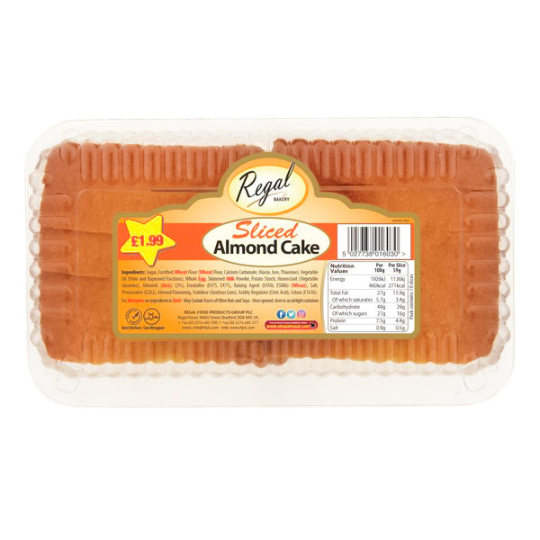 Regal Sliced Almond Cake @ SaveCo Online Ltd