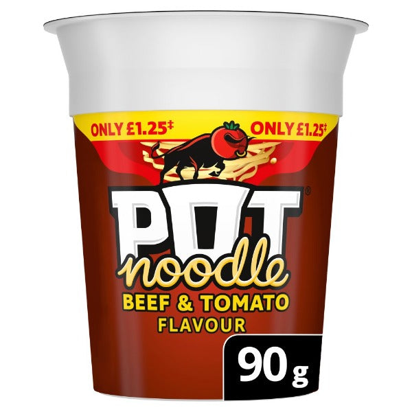 Pot Noodle Beef and Tomato