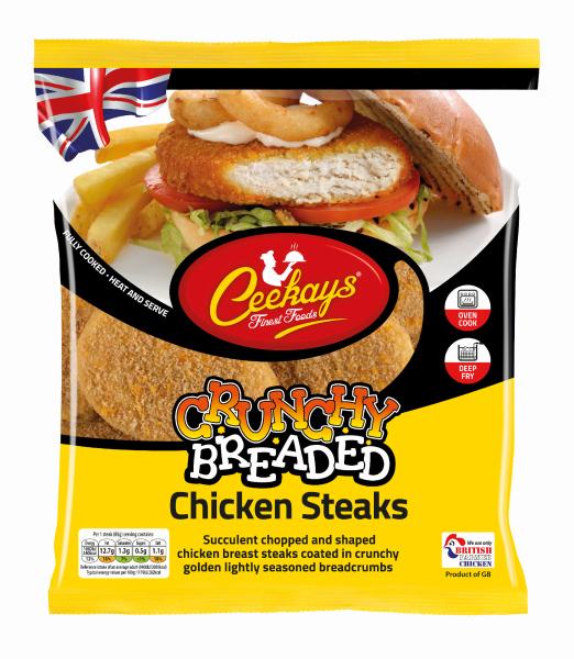 Ceekays Crunchy Breaded Chicken Steaks @ SaveCo Online Ltd