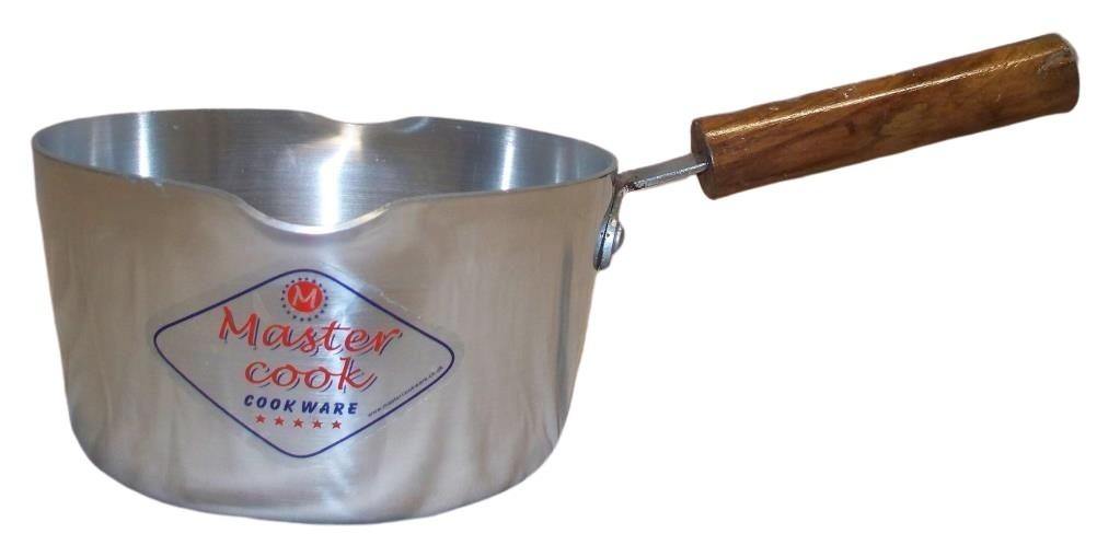 Milk pan with wooden handle SaveCo Online Ltd