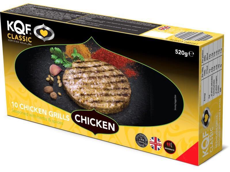 KQF Classic Chicken Grills (520g) @ SaveCo Online Ltd