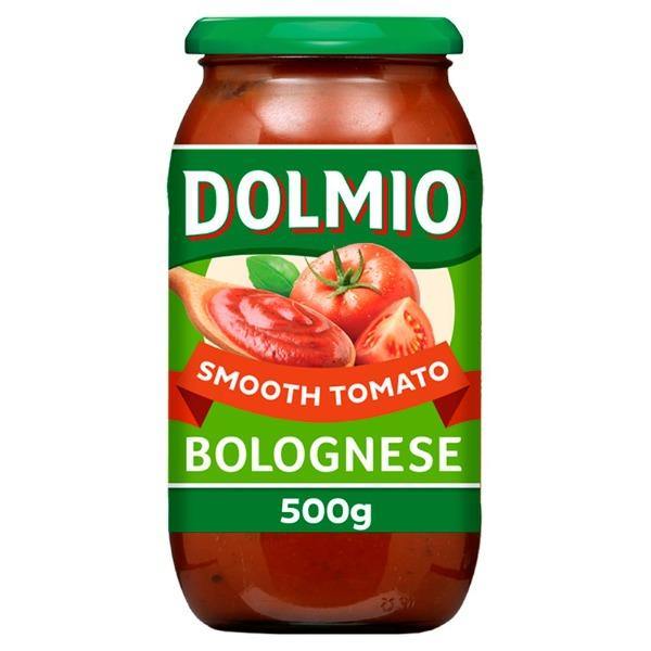 Dolmio bolognese smooth tomato pasta sauce 500g SaveCo Online Ltd