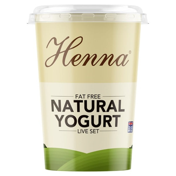 Henna Fat Free Natural Yogurt