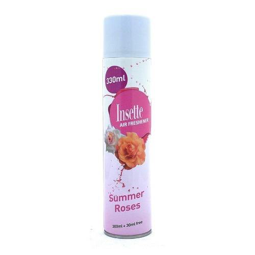 Insette Summer Roses Air Freshener 330ml @ SaveCo Online Ltd