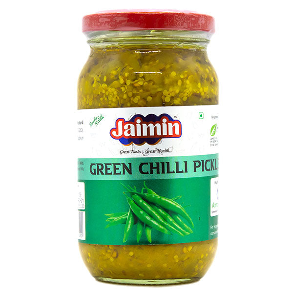 Jaimin Green Chilli Pickle 400g @SaveCo Online Ltd