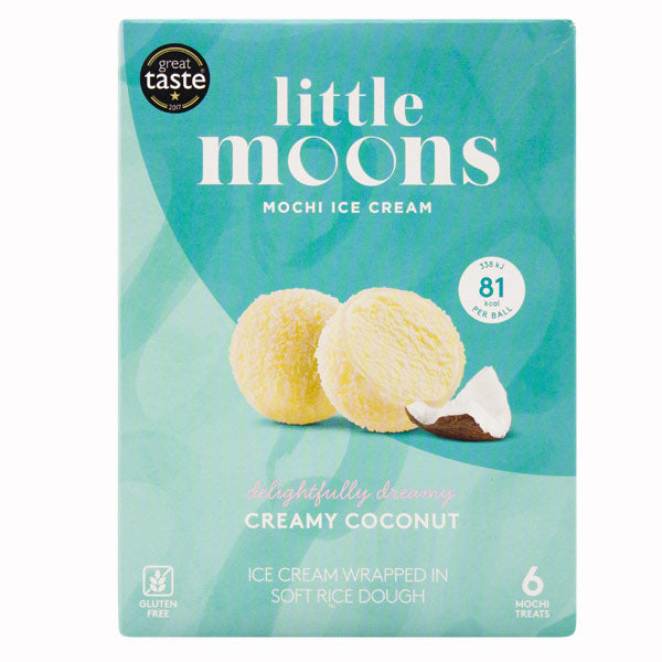Little Moons Creamy Coconut Ice Cream 6pk Online Grocery Service