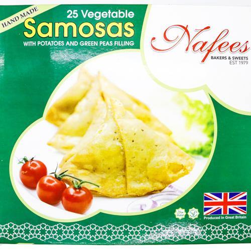 Nafees 25 Vegetable Samosas @ SaveCo Online Ltd