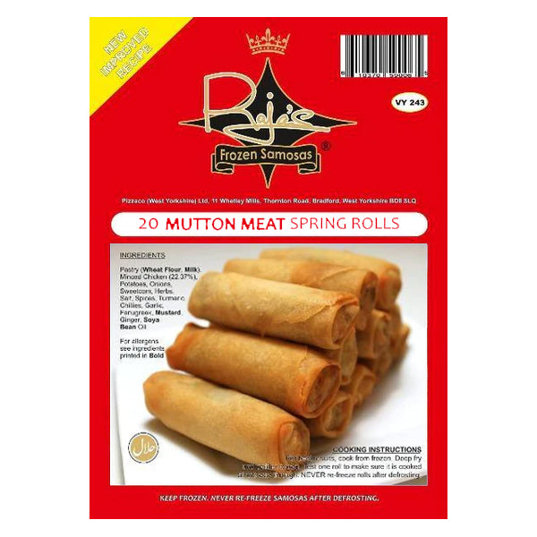 Spring Meat Rajas 20 Mutton Meat Spring Rolls | SaveCo Online Ltd