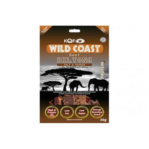 KQF Wild Coast salt & pepper beef biltong SaveCo Online Ltd